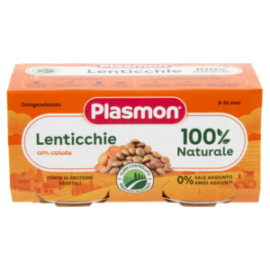 PLASMON OMOG LENTICCHIE 2X80G