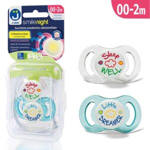 J BIMBI 2 SUCCHIETTI SMILE NIGHT AZZURRO 16m+