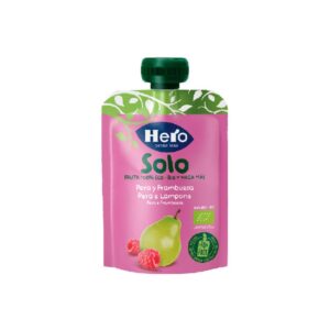 HERO BABY POUCH PERA E LAMPONE BIO 100g