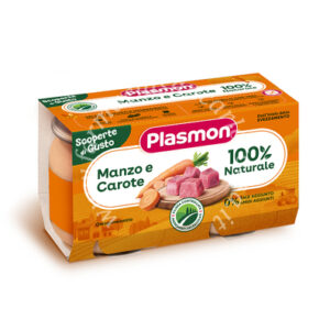 PLASMON OMOGENIZZATO MANZO E CAROTE 240g