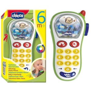 CHICCO- TELEFONO VIBRA E SCATTA 6M+